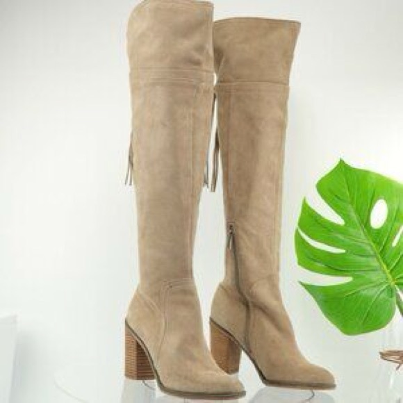 Franco Sarto suede fringe boots! ✨ - Picture 4 of 8